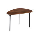 The high Cyclade Table from Herman Miller in walnut.