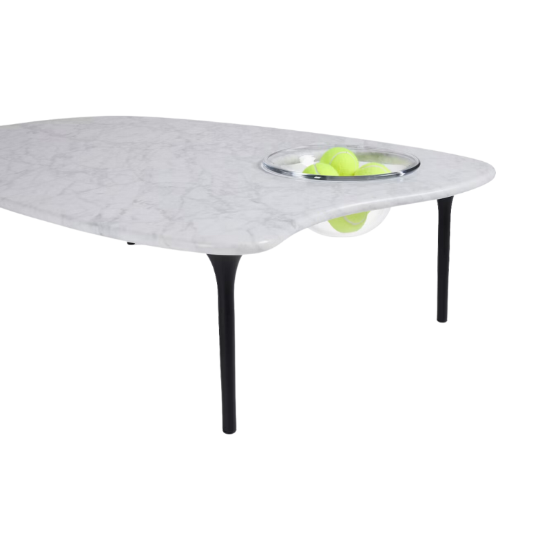 Find your flow with the Cyclade Tables, available in three distinctive organic forms that are striking when used individually or when nested in asymmetrical arrangements. Gabriel Tan found inspiration for the Cyclade Tables in shifting islands, a Pangea-like idea in which they could seamlessly come together and flow apart.