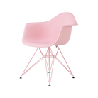 This first-of-its-kind collaboration celebrates Eames classics, reimagined in a fresh palette that’s uniquely HAY. Now made of 100% post-industrial recycled plastic, the iconic Eames Molded Plastic Armchair has been updated in a range of playful colors for mixing and matching.