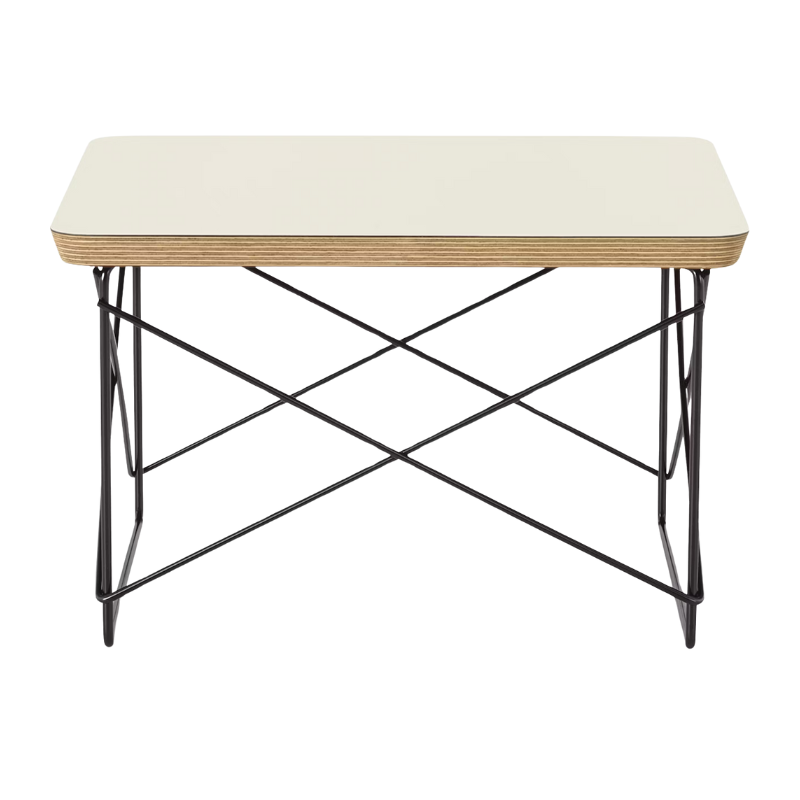 Eames Wire Base Low Table, Laminate by Herman Miller