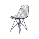 The Eames Wire Chair from Herman Miller, designed by Herman Miller x HAY in black blue.