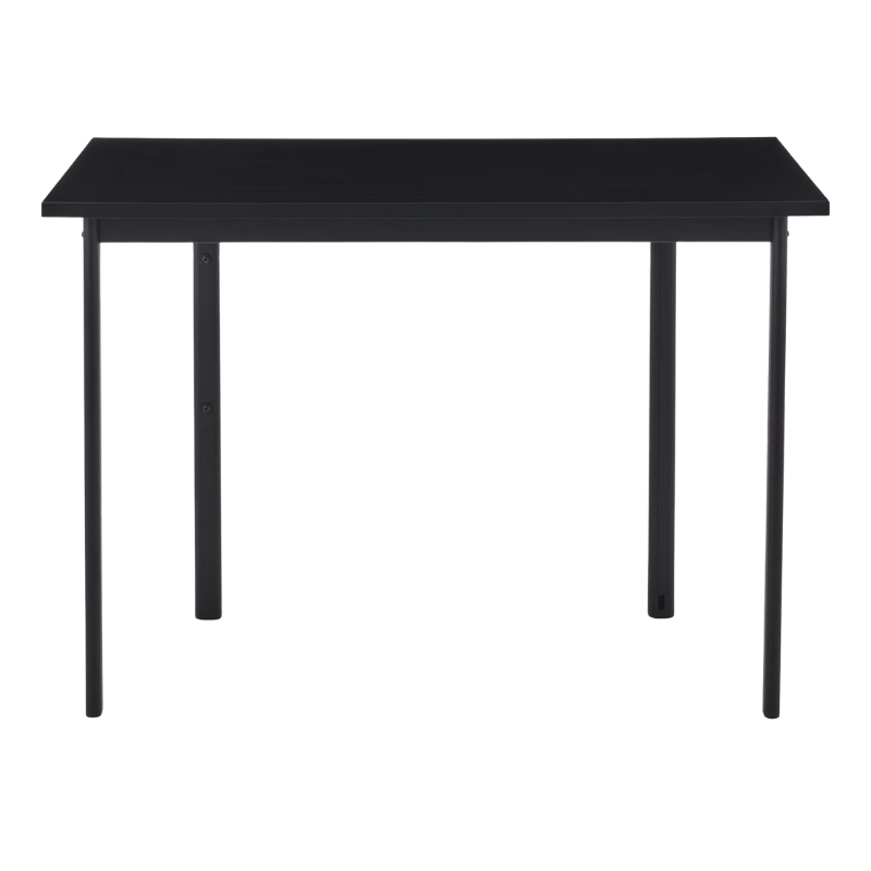 The Mode Desk from Herman Miller with the black laminate top without storage.