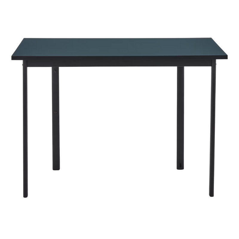 The Mode Desk from Herman Miller with the blue grey laminate top without storage.