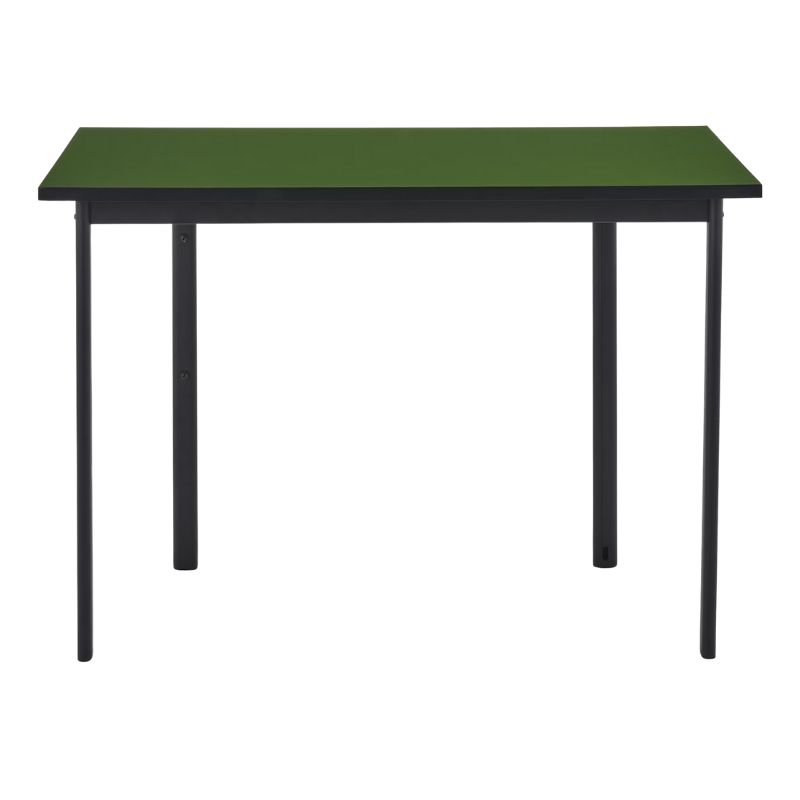 The Mode Desk from Herman Miller with the pesto laminate top without storage.