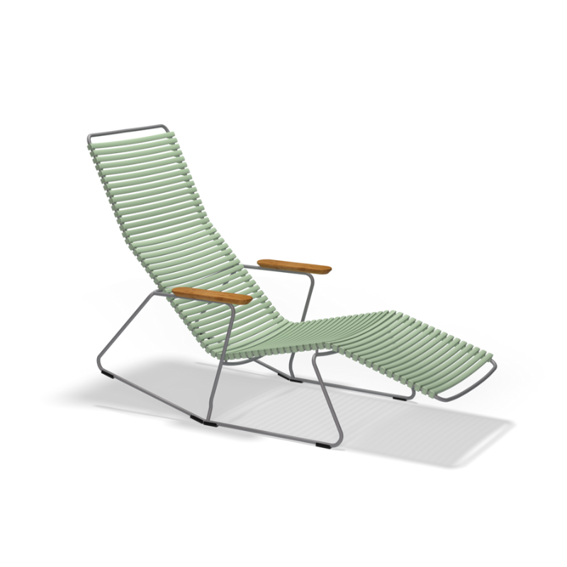 CLICK Sunrocker is a small design experiment that succeeded! You use yourself, your body, as counterpoint and your weight shift determines whether you stay in a sitting or a lying position. Do not touch anything, tear or pull. Just lean forward or back. Sit, lie. That simple.