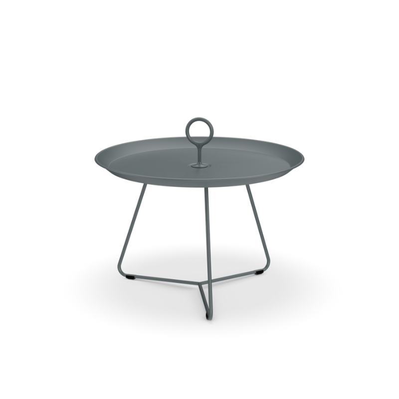 This beautiful, graphic side table can be used in many different ways, individually or in a combination of different sizes and colors. The EYELET Tray tables are easy to move to where they are needed whether it is indoor or outdoor. The EYELET Tray table has a special drain system which keeps the tray free from water after rain. The EYELET Tray table is made in powder coated steel and aluminum with 3 different sizes and 7 different colors.