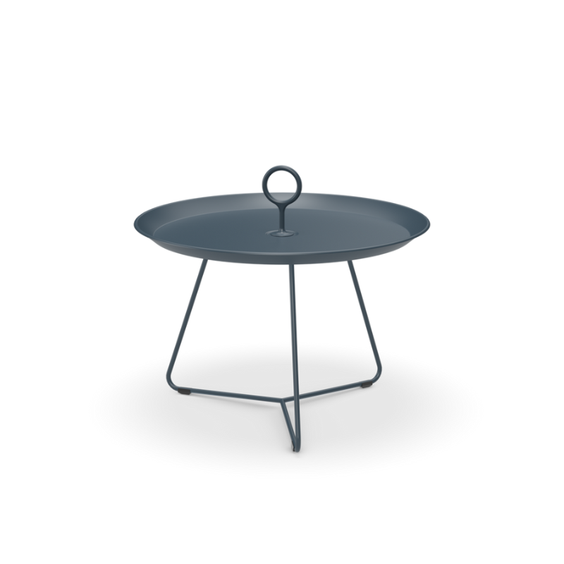 This beautiful, graphic side table can be used in many different ways, individually or in a combination of different sizes and colors. The EYELET Tray tables are easy to move to where they are needed whether it is indoor or outdoor. The EYELET Tray table has a special drain system which keeps the tray free from water after rain. The EYELET Tray table is made in powder coated steel and aluminum with 3 different sizes and 7 different colors.