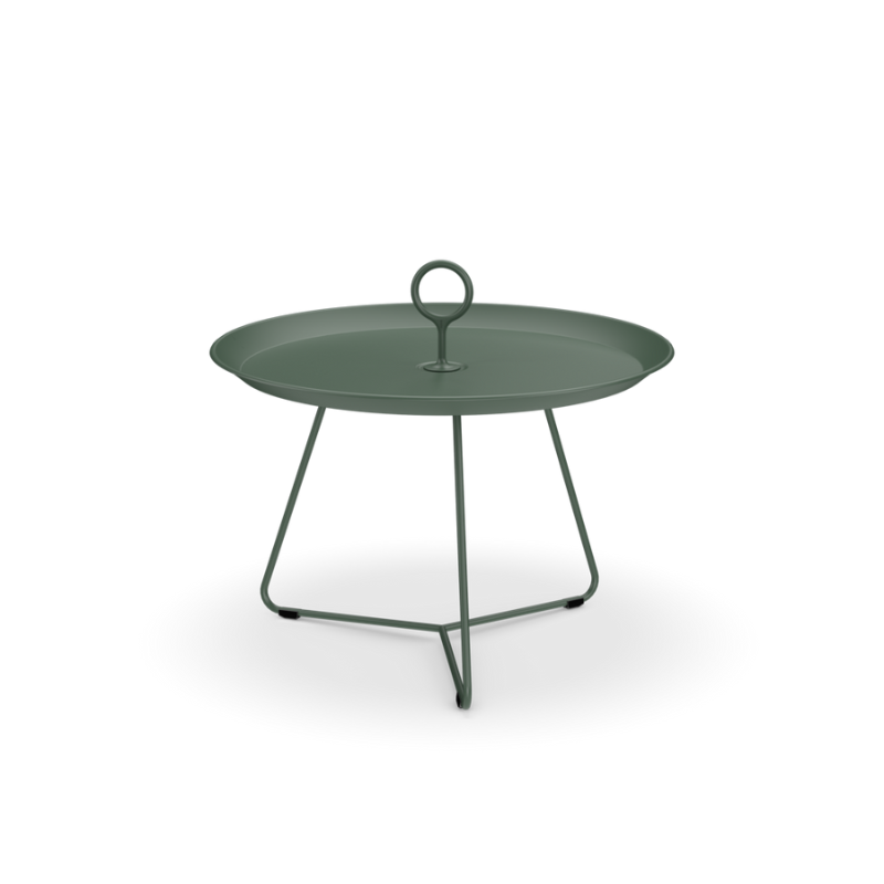 This beautiful, graphic side table can be used in many different ways, individually or in a combination of different sizes and colors. The EYELET Tray tables are easy to move to where they are needed whether it is indoor or outdoor. The EYELET Tray table has a special drain system which keeps the tray free from water after rain. The EYELET Tray table is made in powder coated steel and aluminum with 3 different sizes and 7 different colors.