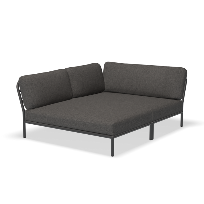 The LEVEL modular lounge collection is all about creating a sense of balance and harmony. The lightweight frame and soft cushions provide a contrast of textures and comfort, while the modular design allows you to mix and match the pieces to create a space that's perfect for you.