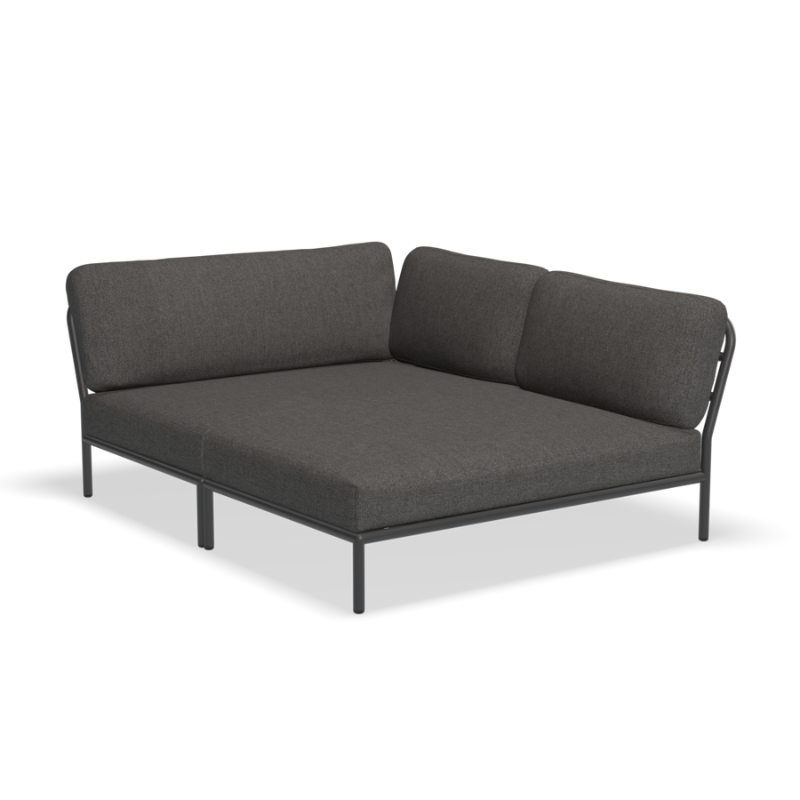 The LEVEL modular lounge collection is all about creating a sense of balance and harmony. The lightweight frame and soft cushions provide a contrast of textures and comfort, while the modular design allows you to mix and match the pieces to create a space that's perfect for you.