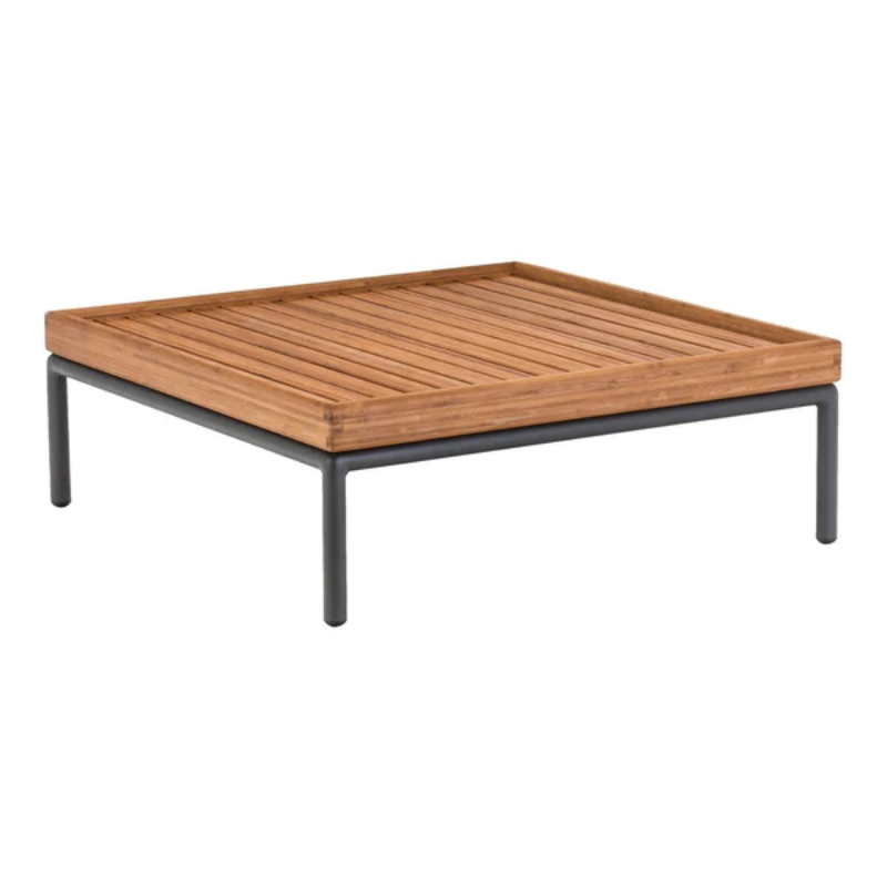 It’s all about LEVEL, to come eye to eye with nature, to relate to the horizon and to get lines and shapes to move up to a higher level! Featured is the Level Outdoor Coffee Table.