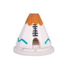 The White Teepee Incense Burner from Inscents.