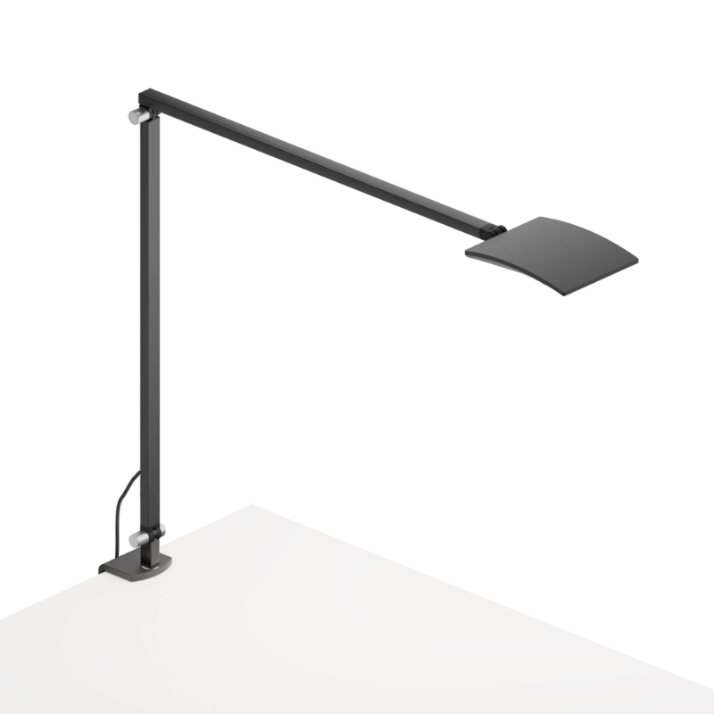 Delivering a phenomenal 99 lumens per watt, Mosso Pro changes light colors from warm to cool and anything in between. An intuitive built-in touchstrip allows for effortless continuous dimming. A built-in occupancy sensor ensures no energy is wasted lighting up a vacant desk. Mosso Pro comes standard with a USB port for charging smartphones or other compatible devices. With Mosso Pro, anything is possible.