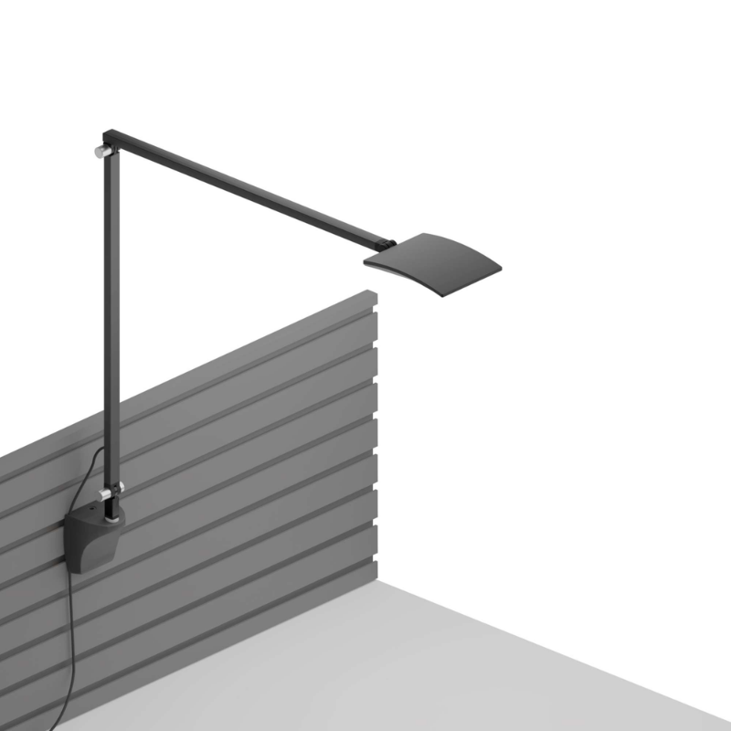 Delivering a phenomenal 99 lumens per watt, Mosso Pro changes light colors from warm to cool and anything in between. An intuitive built-in touchstrip allows for effortless continuous dimming. A built-in occupancy sensor ensures no energy is wasted lighting up a vacant desk. Mosso Pro comes standard with a USB port for charging smartphones or other compatible devices. With Mosso Pro, anything is possible.