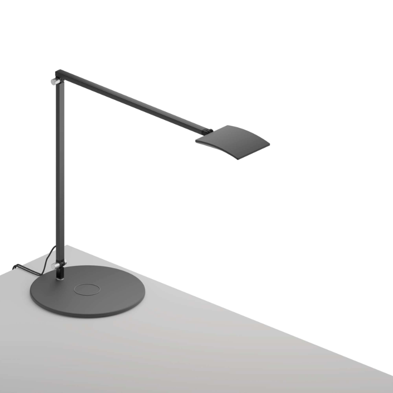 Delivering a phenomenal 99 lumens per watt, Mosso Pro changes light colors from warm to cool and anything in between. An intuitive built-in touchstrip allows for effortless continuous dimming. A built-in occupancy sensor ensures no energy is wasted lighting up a vacant desk. Mosso Pro comes standard with a USB port for charging smartphones or other compatible devices. With Mosso Pro, anything is possible.