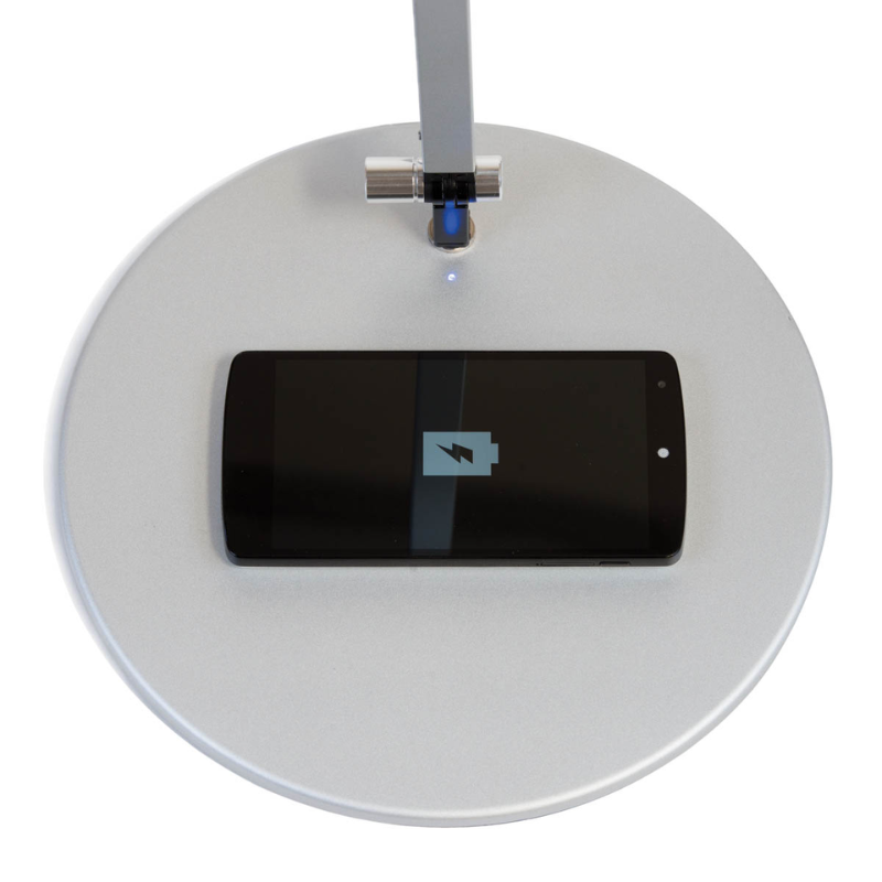 Wireless Charging Base  for the Koncept Mosso Pro Table Lamp. Color varies depending on Table Lamp color.
