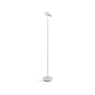 The Royyo Floor Lamp from Koncept with the matte white body and matte white base.