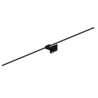 The Z-Bar Wall Sconce from Koncept in matte black and 60 inch size.