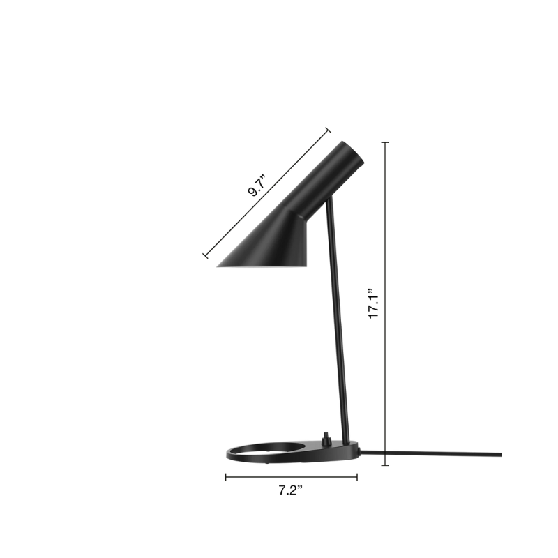 Arne Jacobsen designed the AJ Lamp for the SAS Royal Hotel in Copenhagen (Radisson Collection) in 1957. The profile of the AJ Lamp with its straight lines and its combination of oblique and right angles is not only seen as a formal parallel to the profile of the Series 3300 seats but also to the geometric profiles of his buildings.
