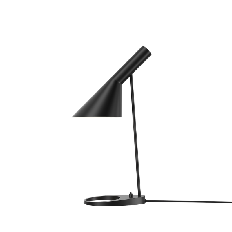 The fixture emits downward-directed light. The angle of the shade can be adjusted to optimize light distribution. The shade is painted white on the inside to ensure a soft comfortable light.