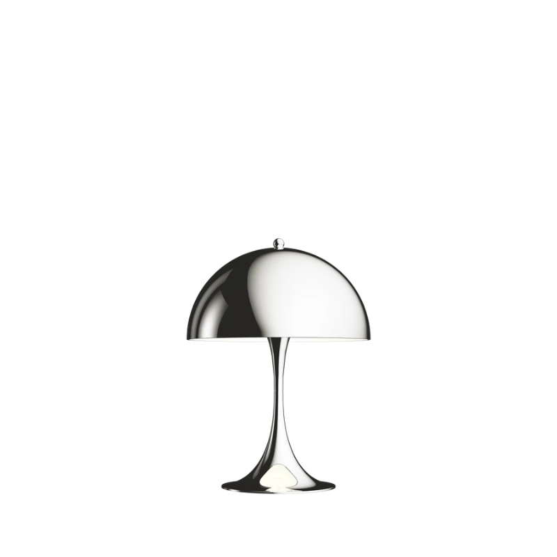 The Panthella Mini Table Lamp is the downscaled version of Verner Panton's classic Pantella Table Lamp created in collaboration with Louis Poulsen in 1971.