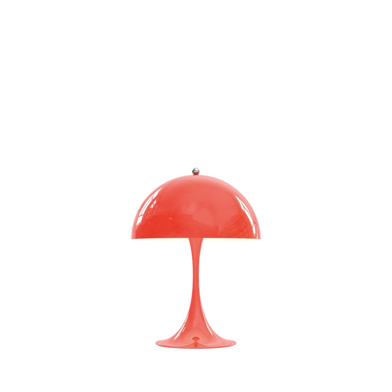 The Panthella Mini Table Lamp is the downscaled version of Verner Panton's classic Pantella Table Lamp created in collaboration with Louis Poulsen in 1971.