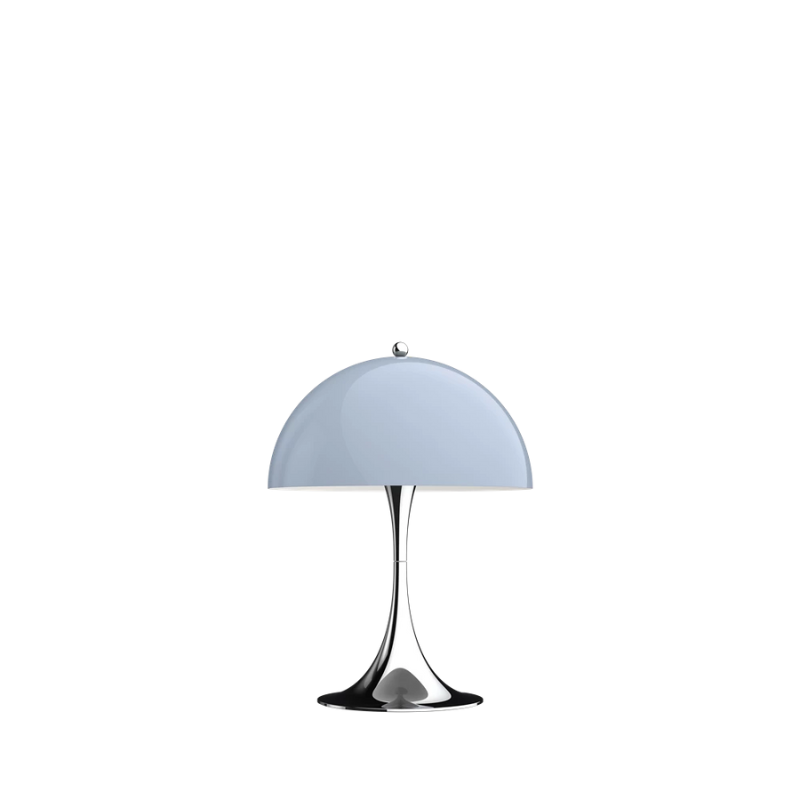 The Panthella Mini Table Lamp is the downscaled version of Verner Panton's classic Pantella Table Lamp created in collaboration with Louis Poulsen in 1971.