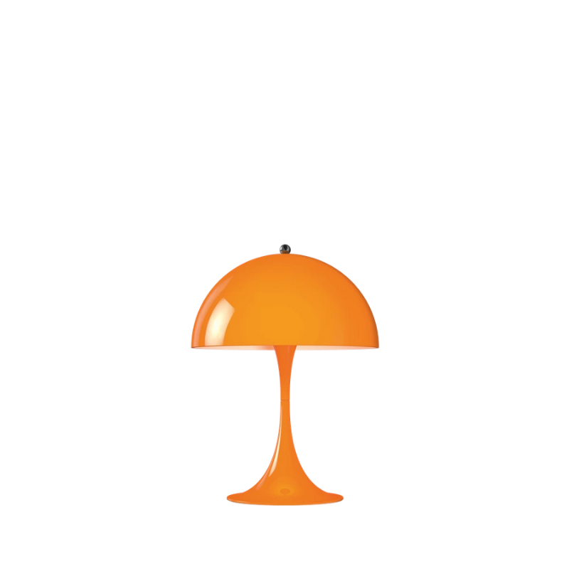 The Panthella Mini Table Lamp is the downscaled version of Verner Panton's classic Pantella Table Lamp created in collaboration with Louis Poulsen in 1971.