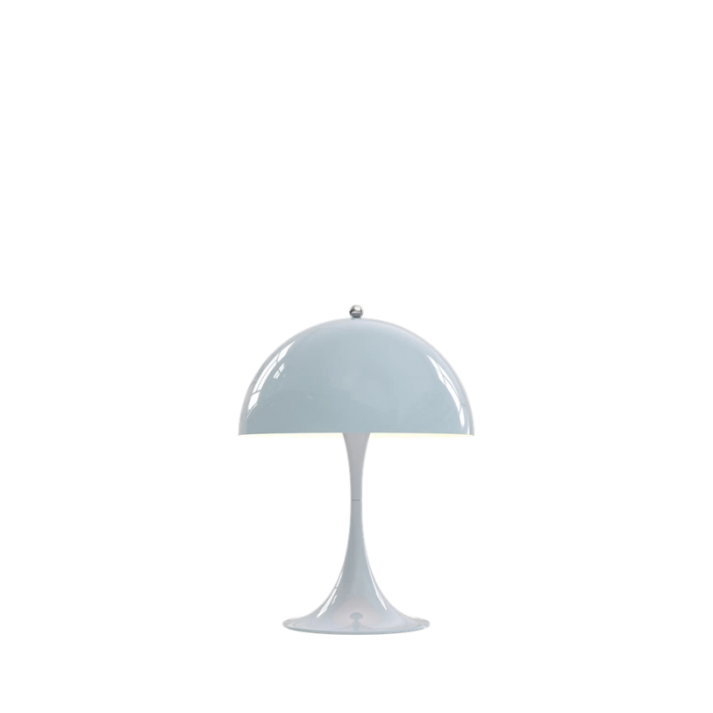 Verner Panton Panthella Mini Led Table Lamp in White for Louis Poulsen