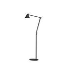 The NJP Floor lamp’s flexible head and arms provide exceptional adjustability, which is often lacking in standard floor lights. It is well-suited for use as a reading light beside an armchair or sofa, as the flexible design means the light can easily be adjusted to provide optimal lighting. Shown in Black