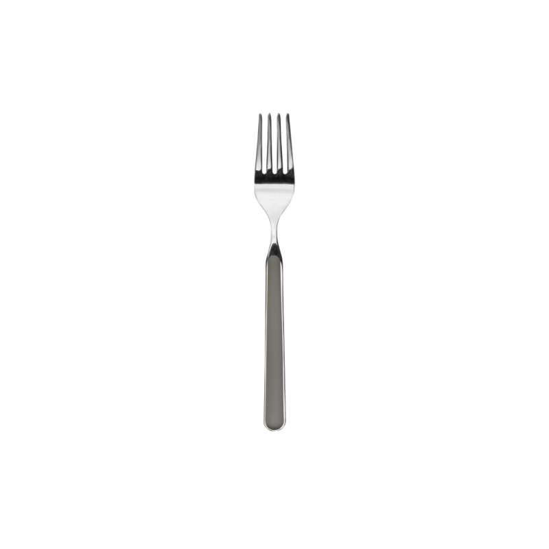 The Fantasia Dessert Fork from Mepra in grey.
