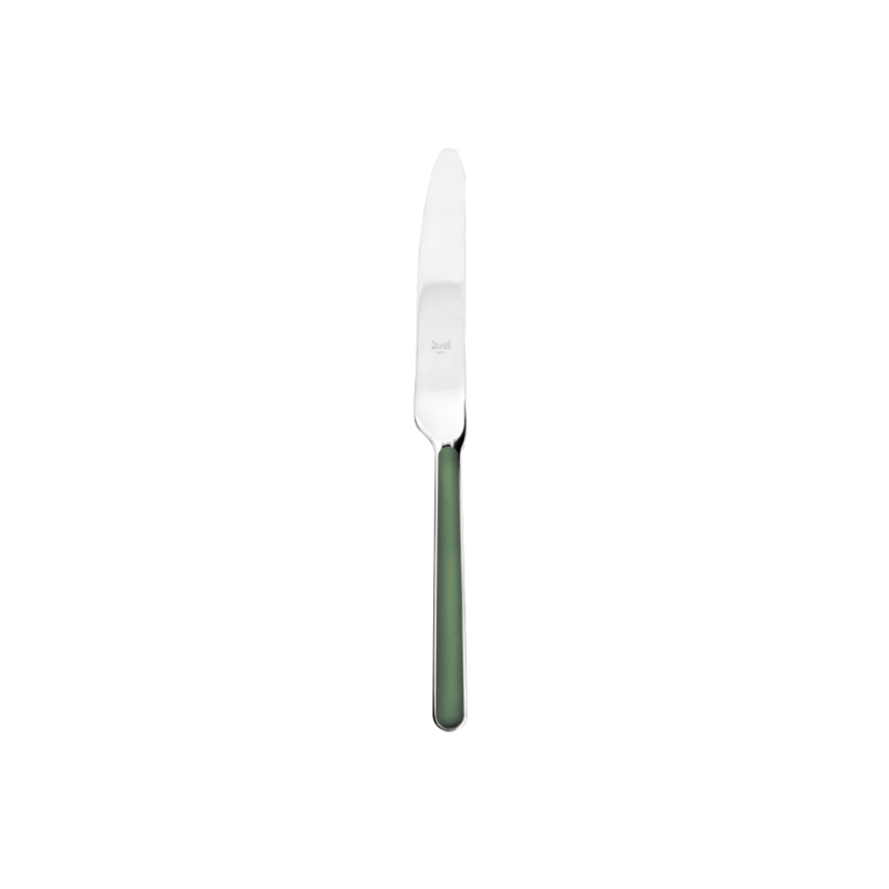 The Fantasia Dessert Knife from Mepra in green.