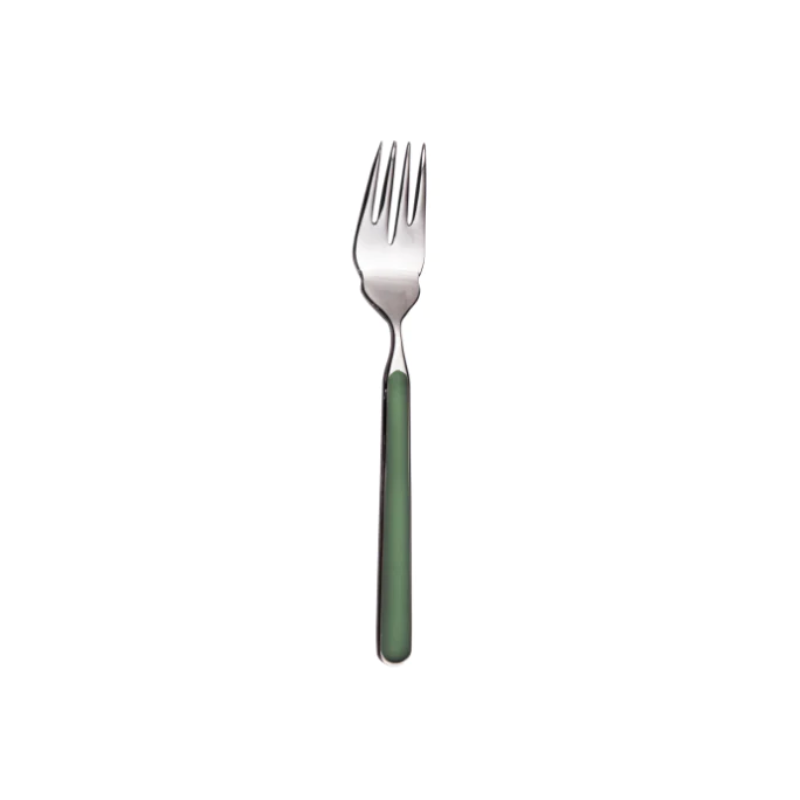 The Fantasia Fish Fork from Mepra in green.
