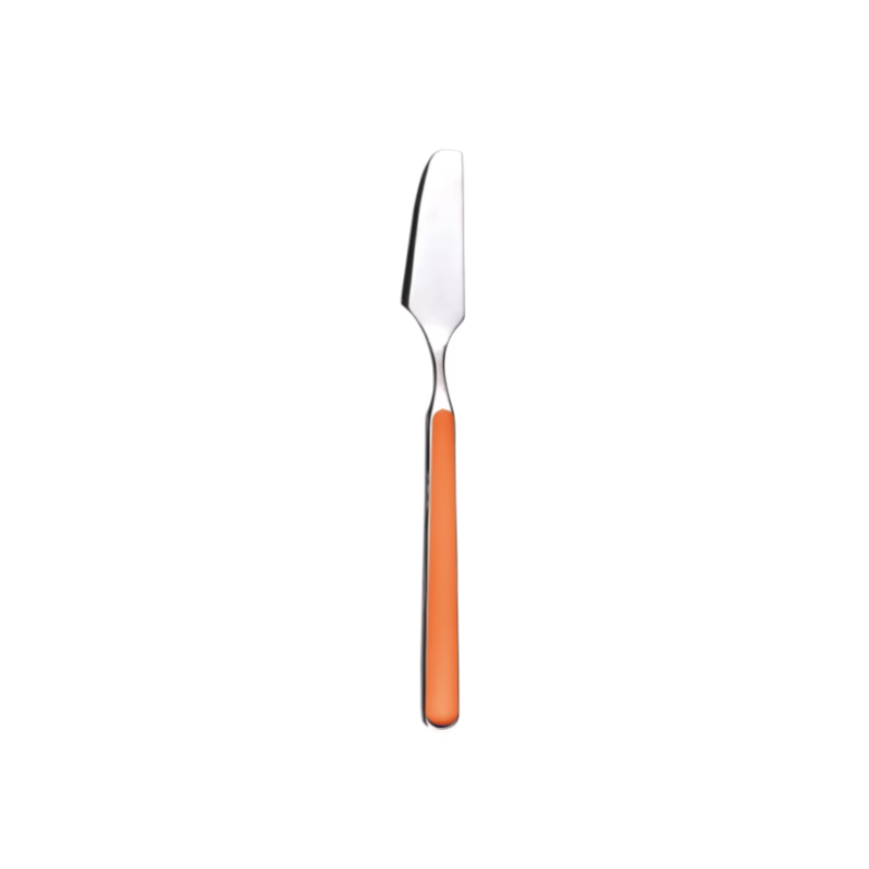 The Fantasia Fish Knife from Mepra in carrot.