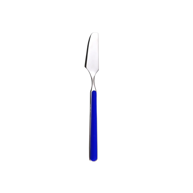 The Fantasia Fish Knife from Mepra in electric blue.