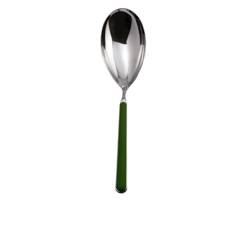 The Fantasia Risotto Spoon from Mepra in green.