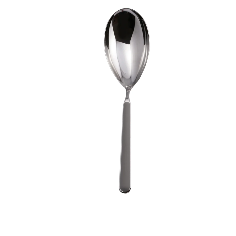 The Fantasia Risotto Spoon from Mepra in grey.