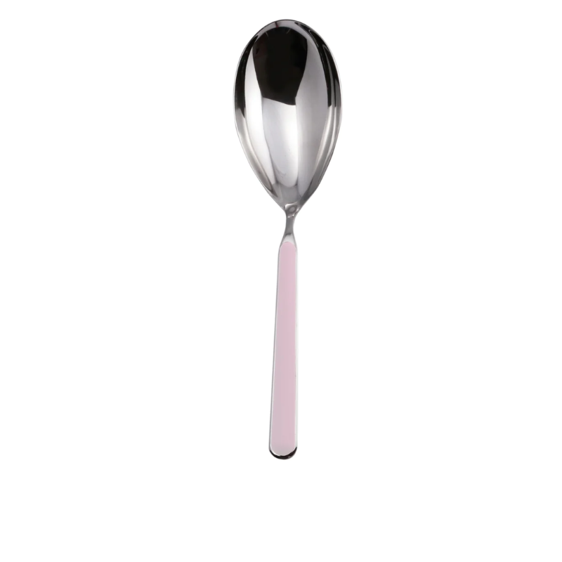 The Fantasia Risotto Spoon from Mepra in pale pink.