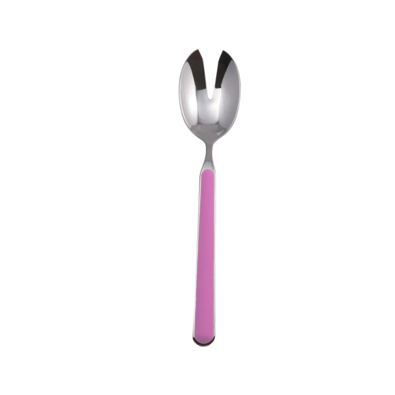 The Fantasia Salad Serving Spoon from Mepra in lilac.