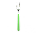 The Fantasia Serving Fork from Mepra in apple green.