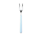The Fantasia Serving Fork from Mepra in light blue.