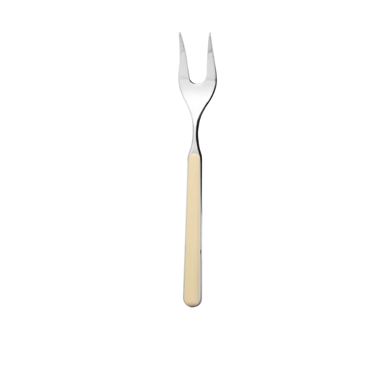The Fantasia Serving Fork from Mepra in sesame.