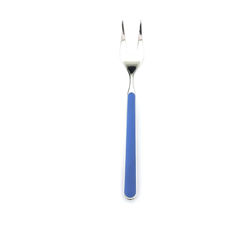 The Fantasia Serving Fork from Mepra in sugar paper.
