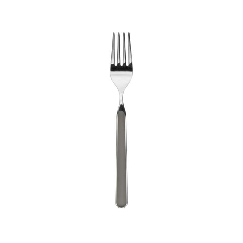 The Fantasia Table Fork from Mepra in grey.