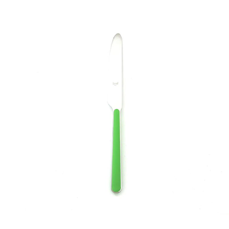 The Fantasia Table Knife from Mepra in apple green.