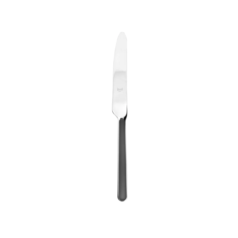 The Fantasia Table Knife from Mepra in black.