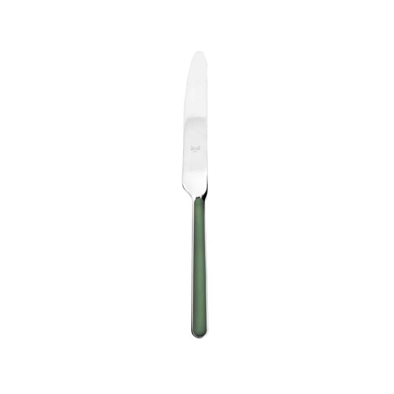The Fantasia Table Knife from Mepra in green.