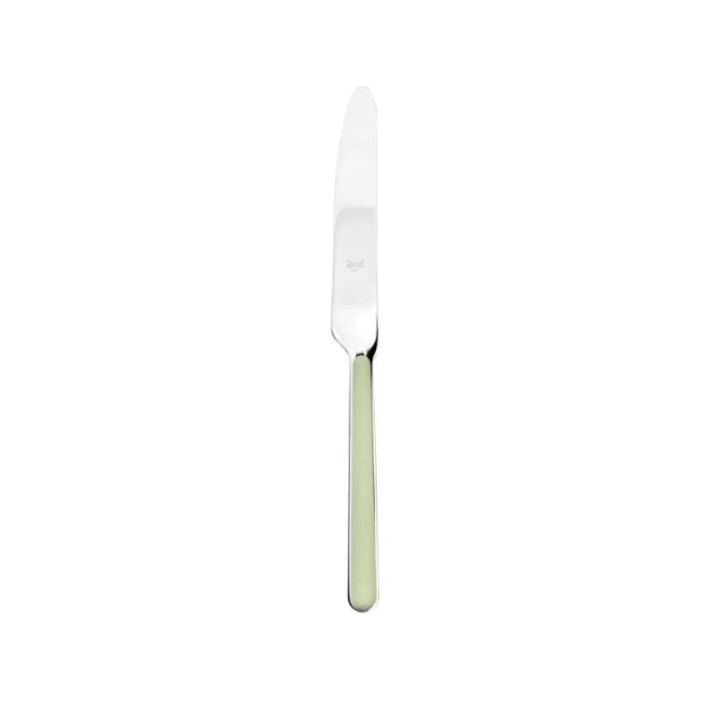 The Fantasia Table Knife from Mepra in sage.