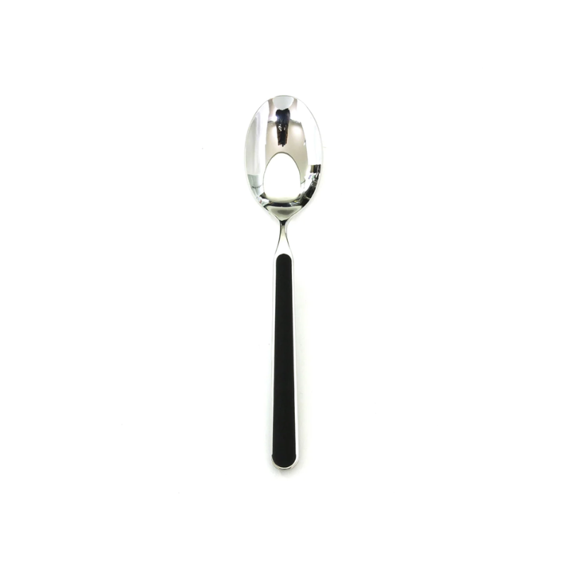 The Fantasia Table Spoon from Mepra in black.