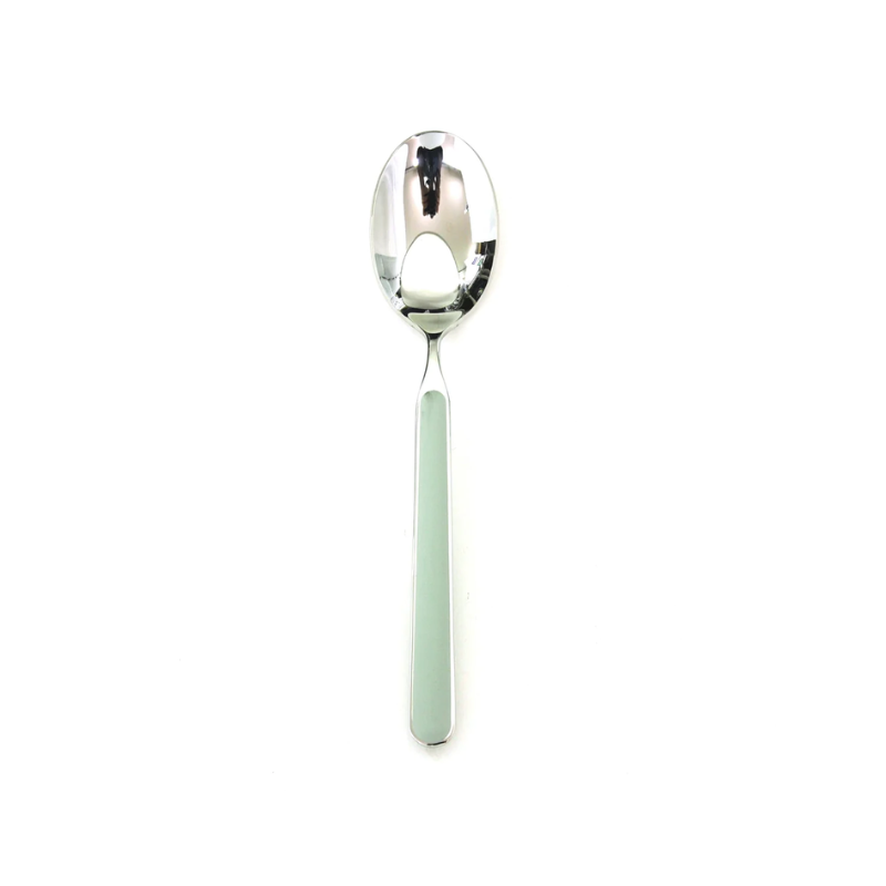 The Fantasia Table Spoon from Mepra in sage.